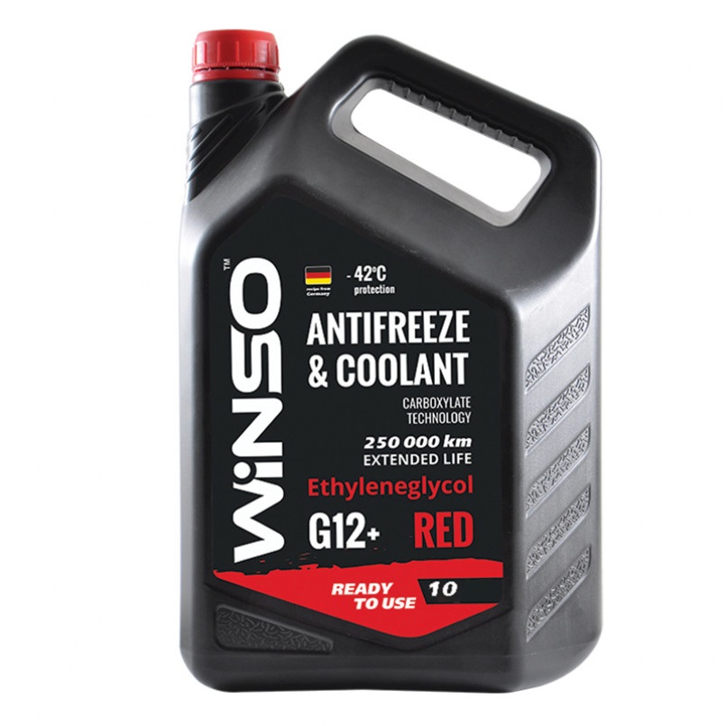 ANTIFREEZE & COOLANT WINSO RED G12+ Антифриз